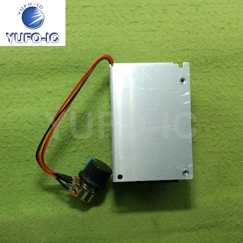 Free Ship 3pcs DC Motor Speeder PWM High-Power Motor Controller 12v24v48v Endless Drive Switch