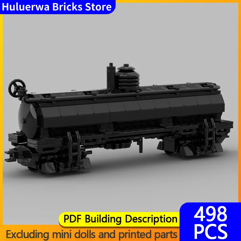 

Модель городской автомобиль MOC, строительные кирпичи, узкий манометр, танкер, автомобиль, модульная технология, детские праздничные подарки, сборка игрушек, костюм