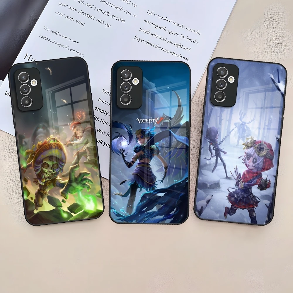 Game Identity V Phone Case for Samsung Galaxy S24 S23 S22 S21 S20 A24 A34 A54 A53 Note20 M54 Fe Ultra Plus Glass