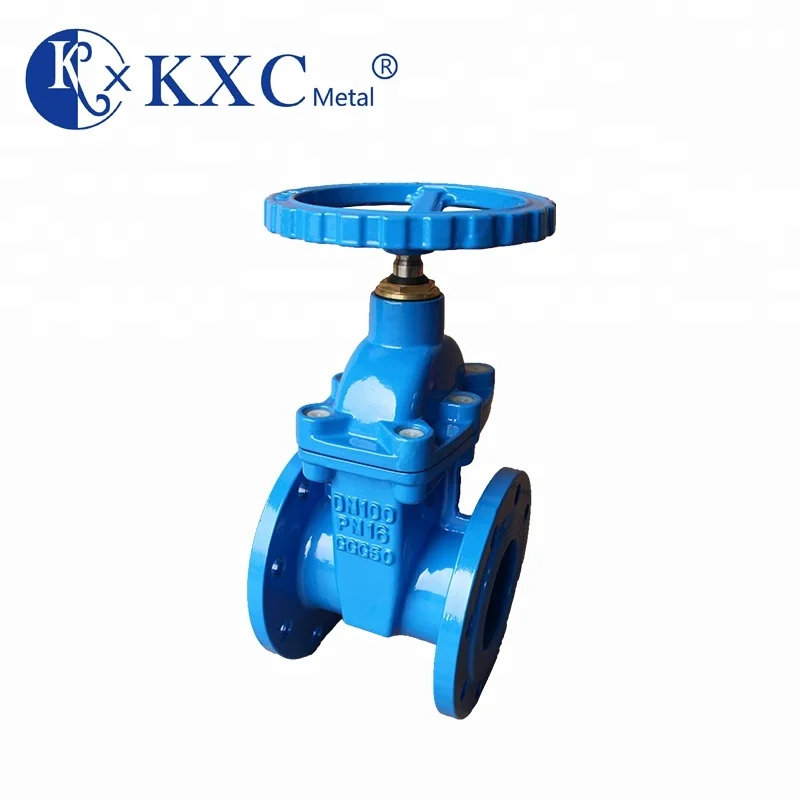 DN40-DN800 1.5 "-24" حديد الزهر، حديد الدكتايل القياسي دليل المياه درجة حرارة متوسطة شطبة والعتاد غير صمام بوابة الجذعية #5