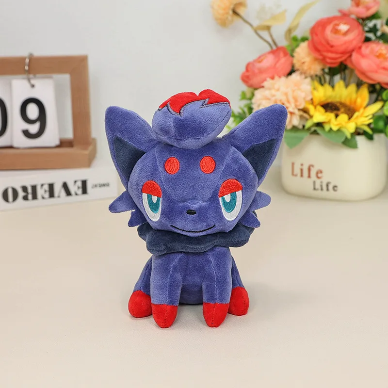 البوكيمون زوروا ألعاب من نسيج مخملي Kawaii Zoroark Hisuian Zorua محشوة أنيمي Pechule دمية هدايا عيد الميلاد للأطفال