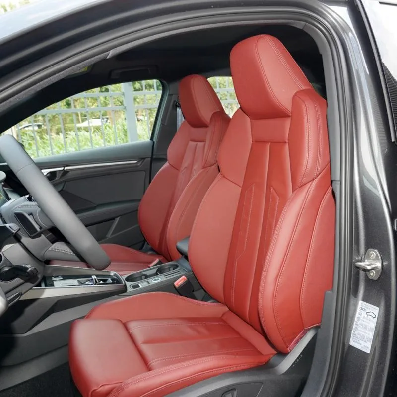 For Audi A3 8Y Sportback Sedan 2020 2021 2022 2023 2024 Faux Leather Custom Car Seat Covers Set Interior Protector Accessories