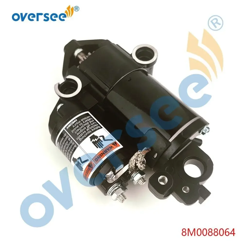 8M0088064 Starter Motor For Mercury 65/75/80/90/110/115 HP 4T Outboard Engine 8M0083940