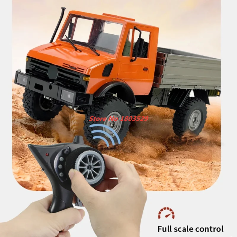 Professional 1:12 Large RC Transport Truck 5CH Differential Lock Transmission Remote Control Climbing Car Adults Car RC Toy Gift