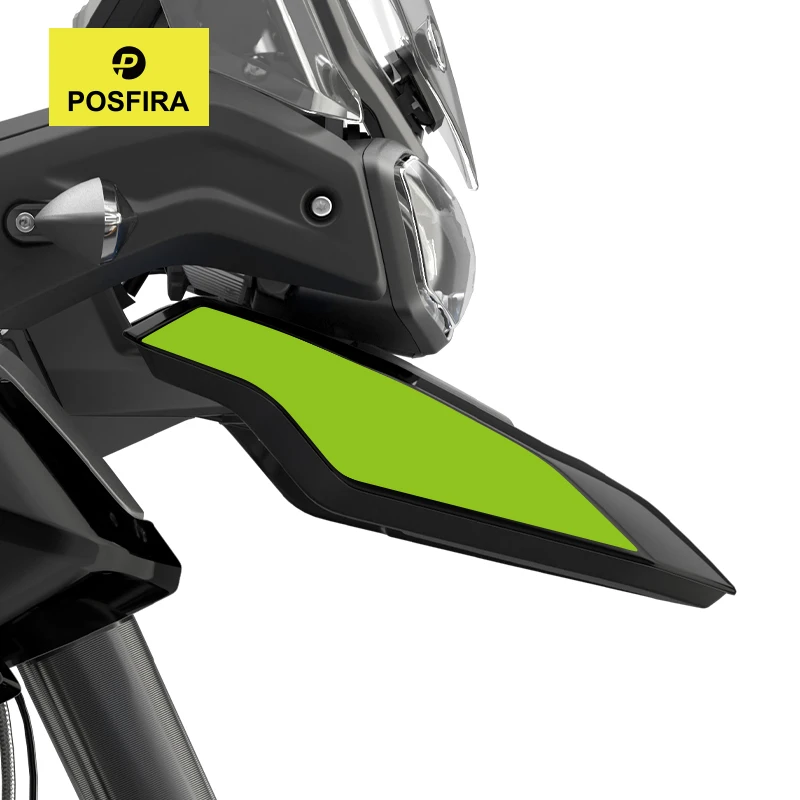 

POSFIRA наклейка на обтекатель мотоцикла, виниловые наклейки для Triumph Tiger 850 Sport 2024-2025, аксессуары для украшения переднего клюва