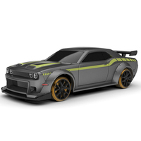 Turbo Racing C65 RTR 1/76 2.4G RWD Mini RC Car Built In Gyro Chip Program Metal Counterweights CT04 Chassis Sports Truck LED Lig