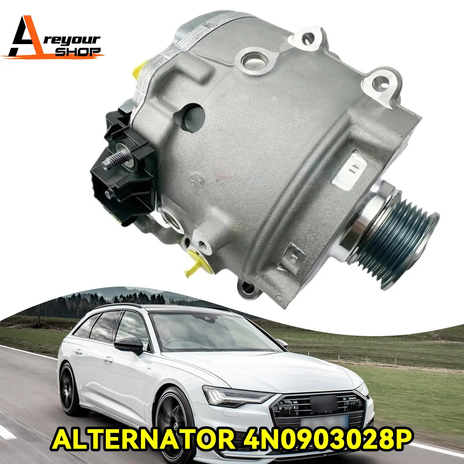 ALTERNATOR GENERATOR 4N0903028N 4N0903028E 4N0903028P for Audi A6 A7 Q7 Q8