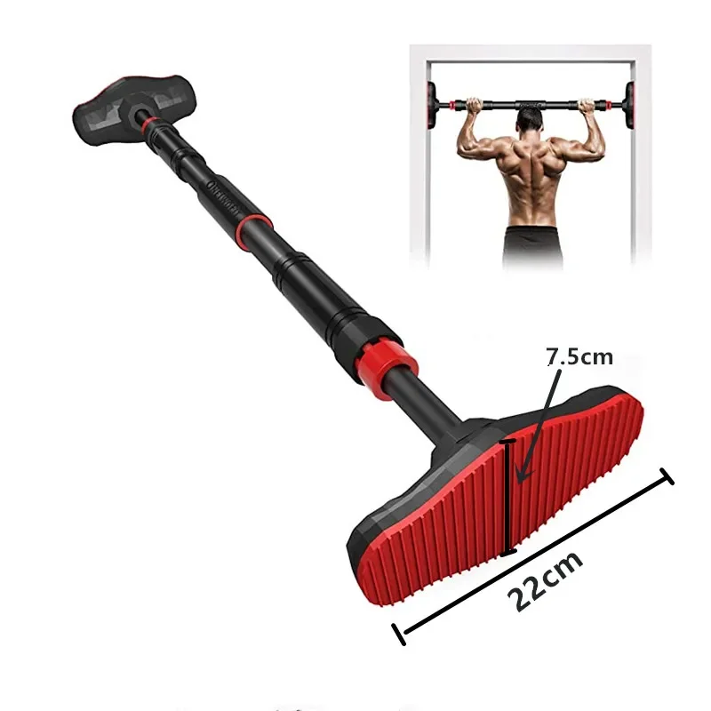 Barre horizontale à grande porte, barres d'entraînement réglables en acier pour le Sport à domicile, entraînement des bras de traction, barre assise, équipement de Fitness