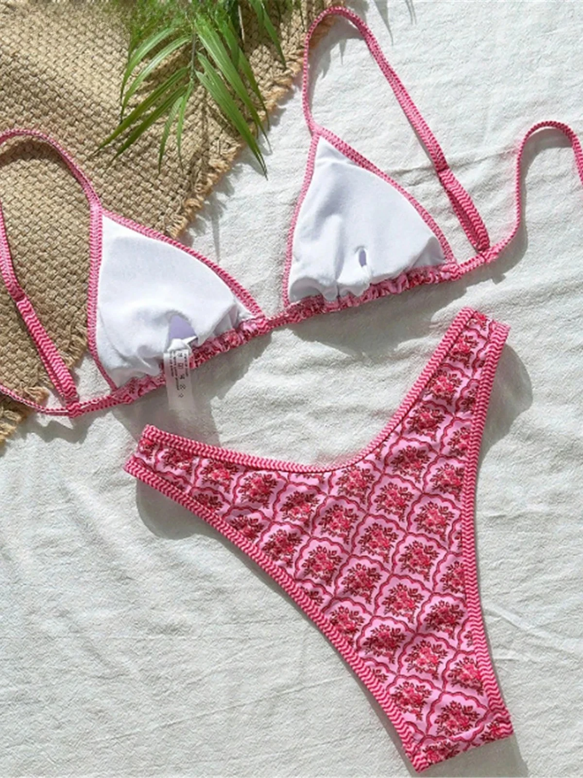 

Sexy Floral Printed Brazilian Bikini Set | Women's Two Piece Swimsuit Bikini | Beach Bathing Suit | XS to L