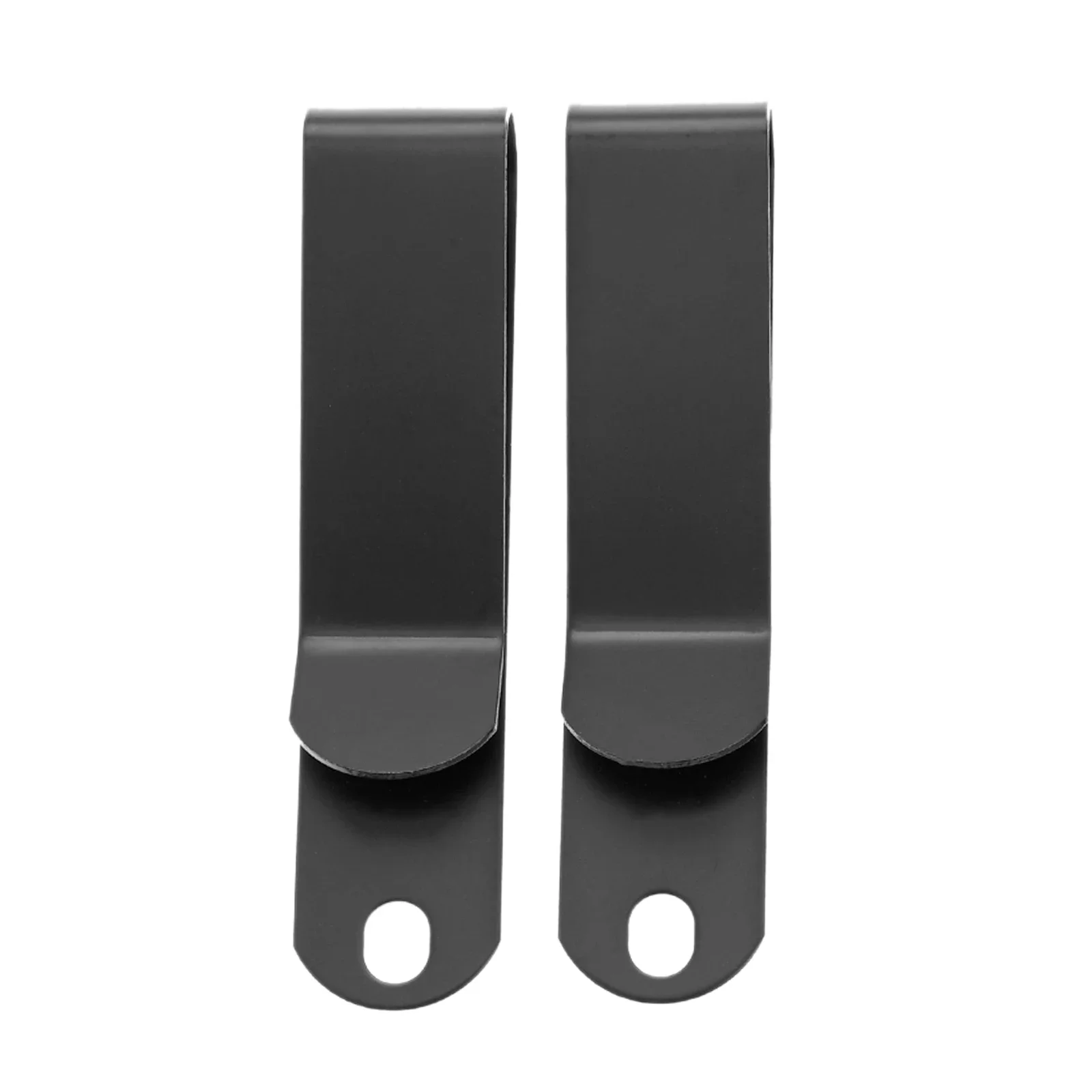 2Pcs Metal Spring Buckles Wallet Key Clip Hook Black Belt Holster Clip Clasp Hook for Pockets Handbag DIY Accessories 67/mm