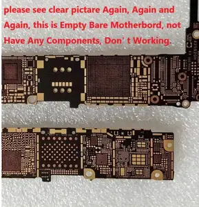 Bilashmart Brand BackShell Empty Motherboard Main Bare PCB Circuit test Board iPhone 5 5G 5C 5S 6 6S plus 6Plus 6SPlus 7G 7 PLUS 7P 6S+ 7+
