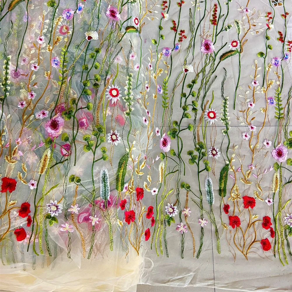 Geborduurde waterplant kant st - Embroidery Web recensie en prijs