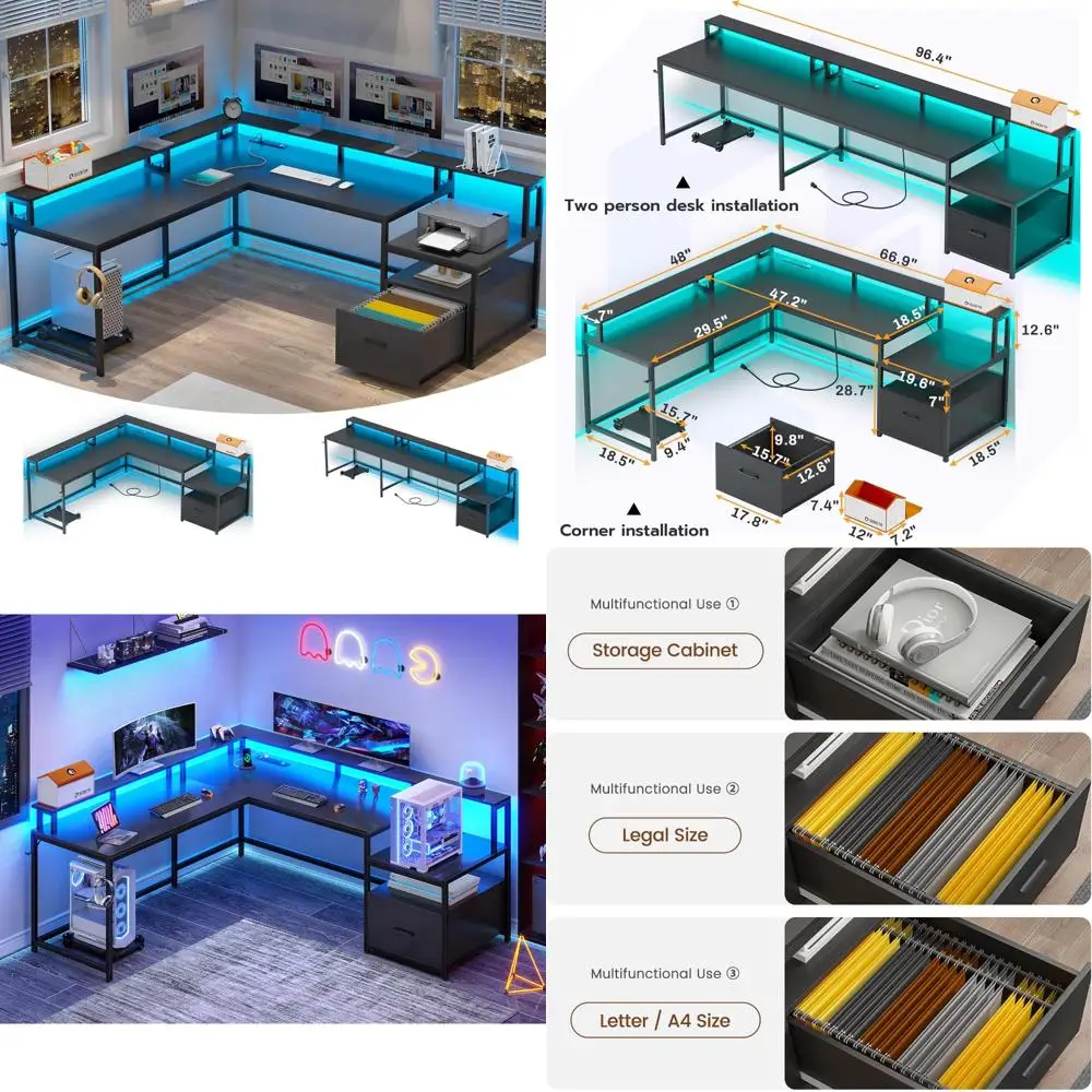 Corner Led-Lit Gami…