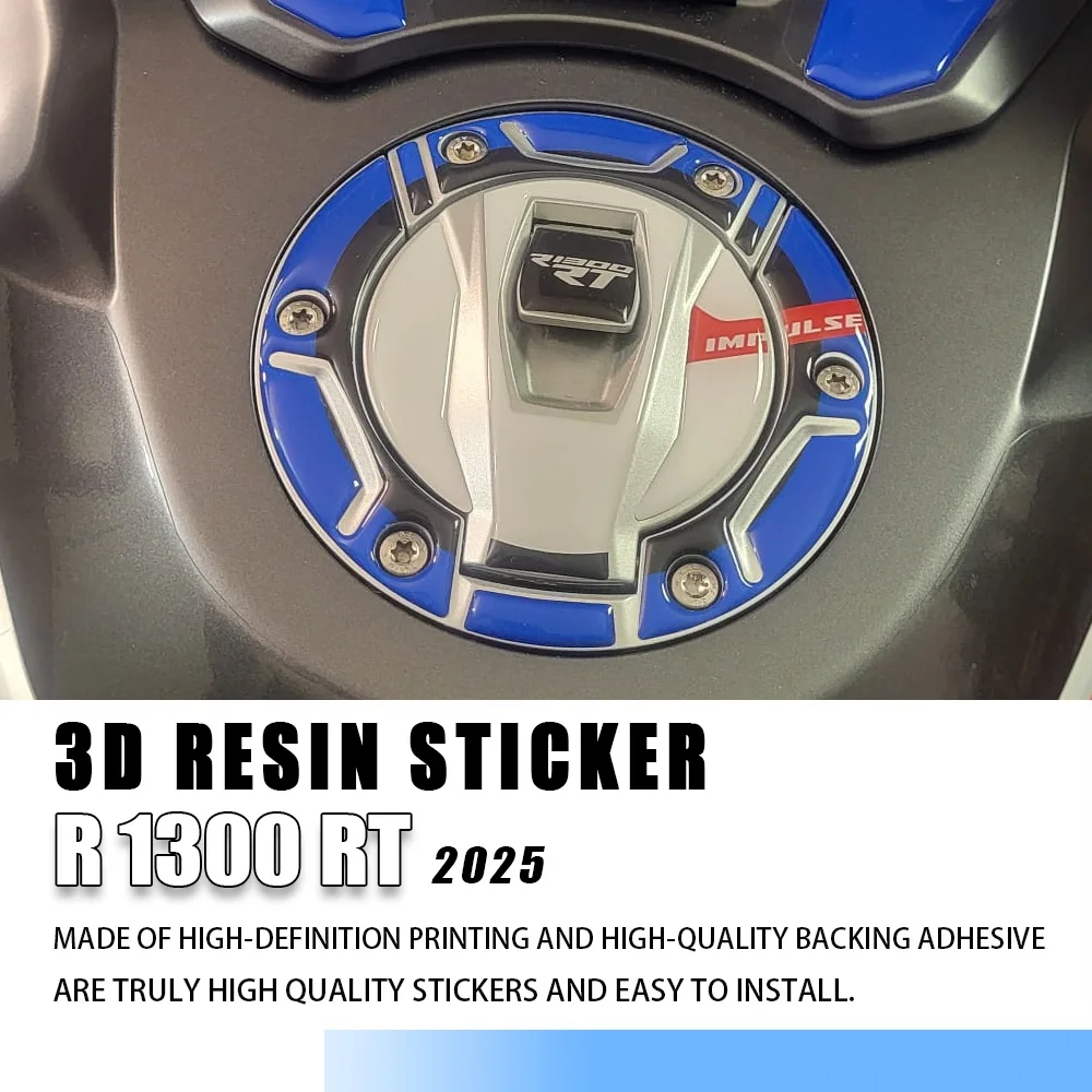 

Аксессуары для R 1300 RT 2025 R1300RT, защита топливного бака мотоцикла, 3D эпоксидные наклейки