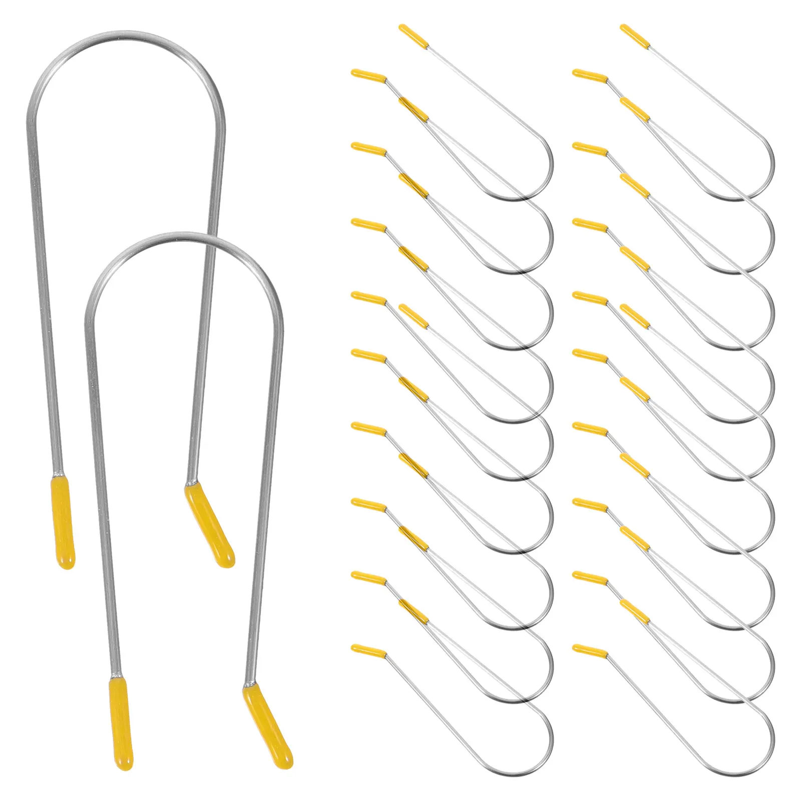 20 قطعة دبابيس الشباك 2 54 سنتيمتر مقاطع لون عشوائي الساخن الصغيرة الجافة بار المعادن استبدال الأسطوانة الفك المشابك أداة التصميم #2