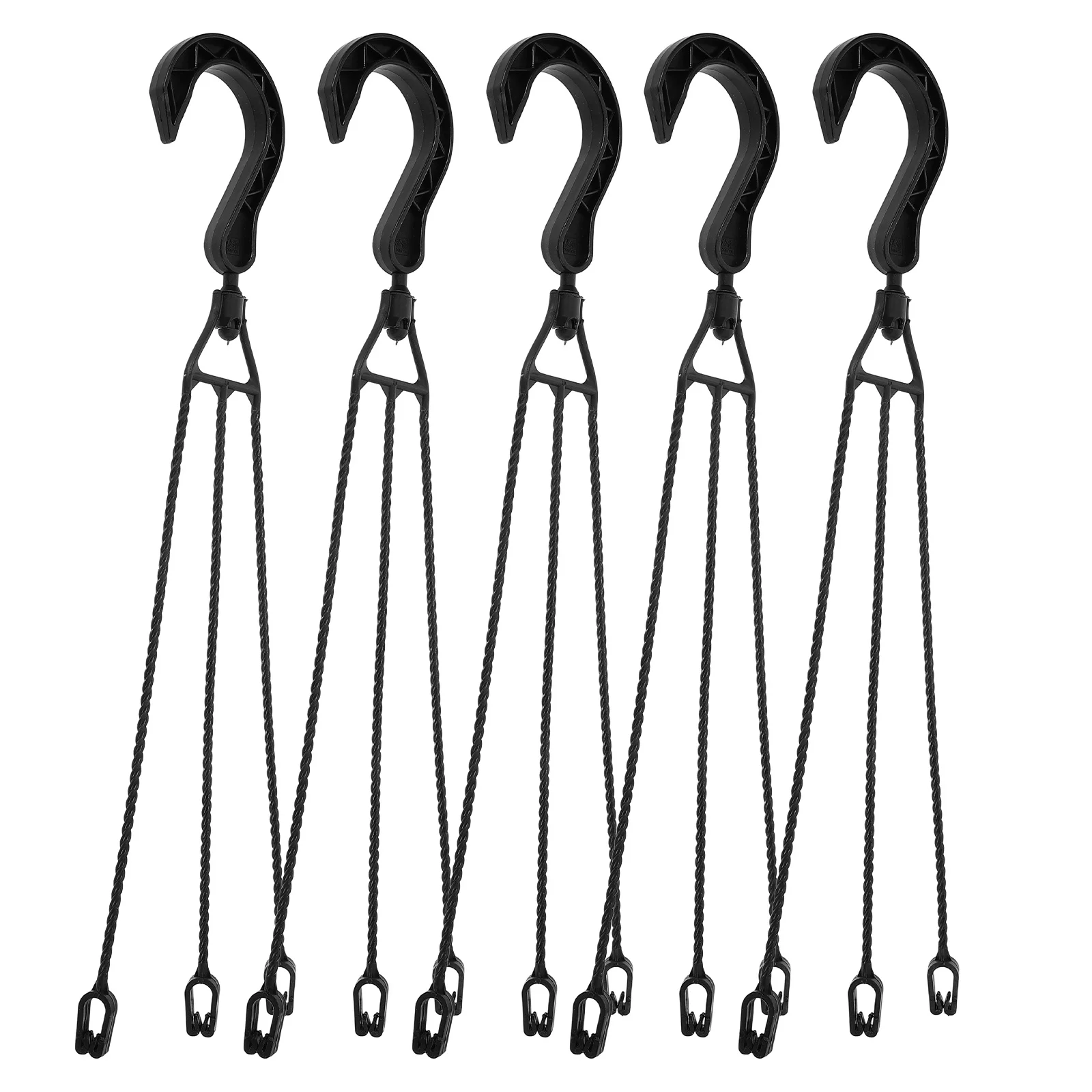 5 pçs gancho de vaso de plantas ganchos de plástico suportes de vaso de flores pendurado cesta ganchos para jardim varanda planta pote cabide