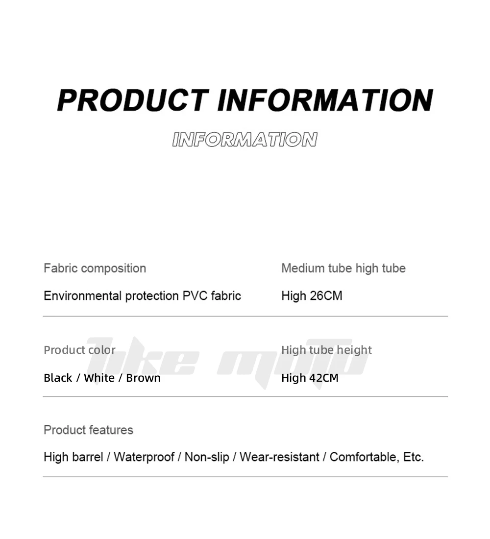 Motorrad Hohe Regen Stiefel Wasserdicht Reflektierende Schnee Nicht-Slip Schuhe Motorrad Radfahren Fahrrad Wiederverwendbare Regendicht Schuhe Abdeckung – Detail 9