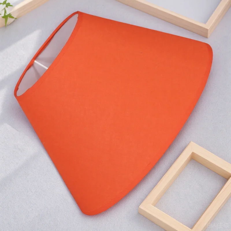 

Small Cloth Lampshade Retro Style Lamp Cover for Wall Light E27 Base Vintage Lamp Shade Replacement Indoor Light Accessory