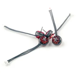 4 szt. HappyModel EX0802 14000KV 19000KV 22000KV 1-2S bezszczotkowy silnik do RC FPV wyścigi Freestyle Mobula6 HD Tinywhoop drony