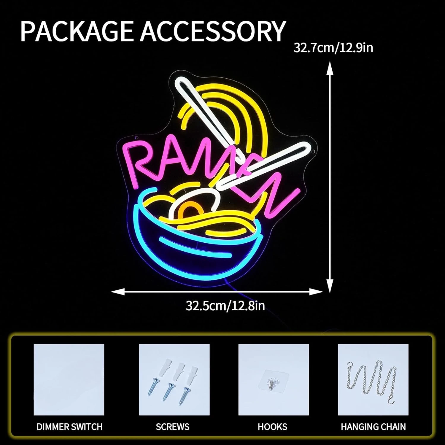 Kısılabilir Ramen Neon Işığı U - Commercial Kitchen Japanese incelemesi ve fiyatı