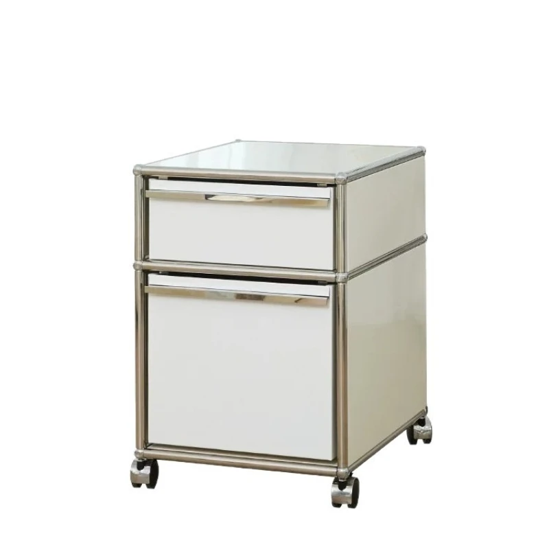 LTT Used Stainless Steel Modular Filing Cabinet Office and Home Storage Cabinet
