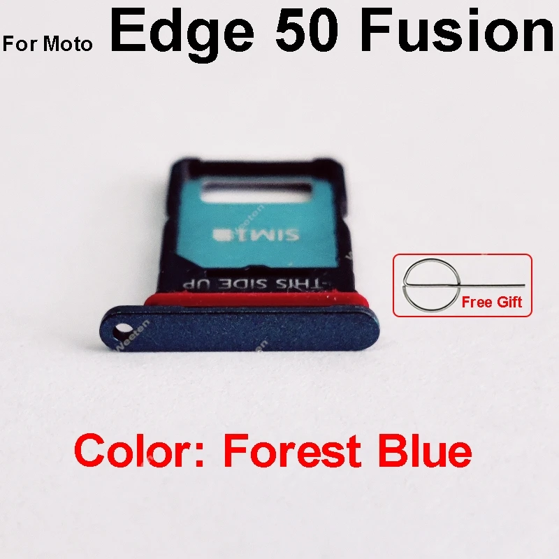 For Motorola MOTO Edge 50 Fusion Edge 50 Neo Edge 50 Pro SIM Card Tray Holder Sim Card Slot Card Reader Adapter Repair Parts