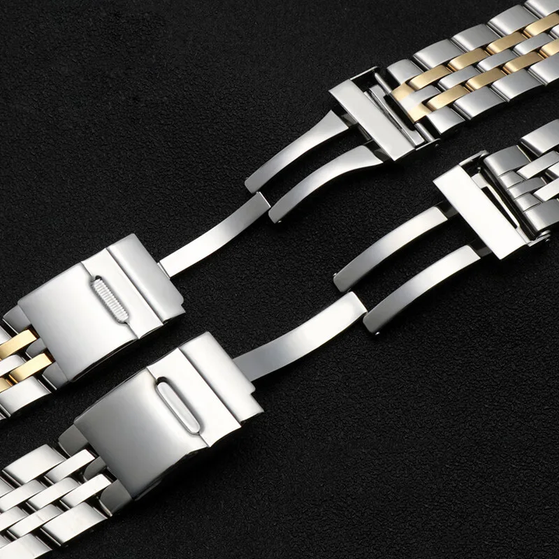 Мужской браслет из нержавеющей стали, 22 мм, 24 мм