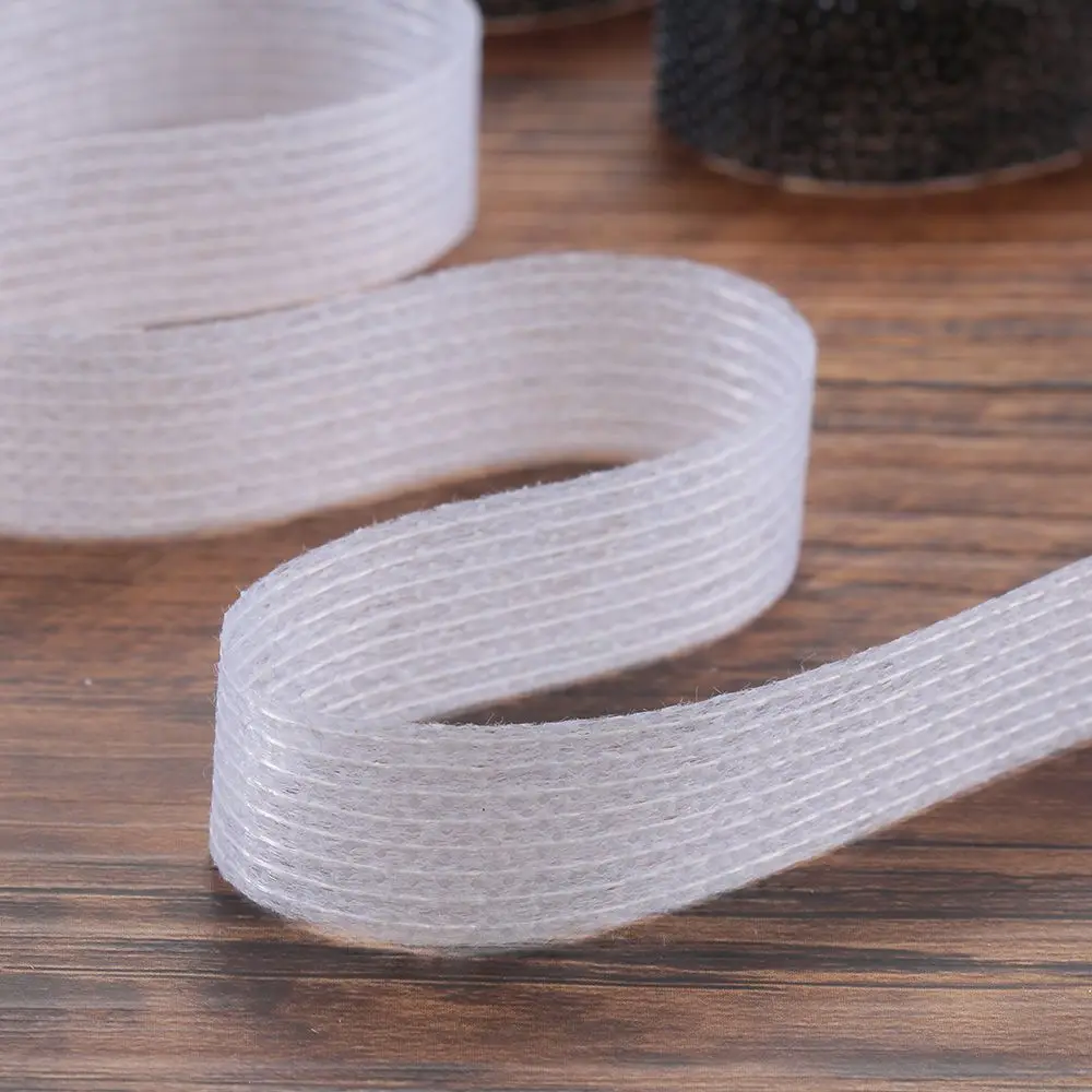 50m/roll New Clothes Apparel Iron on Adhesive fabric Hem tape Sewing roll Double-sided