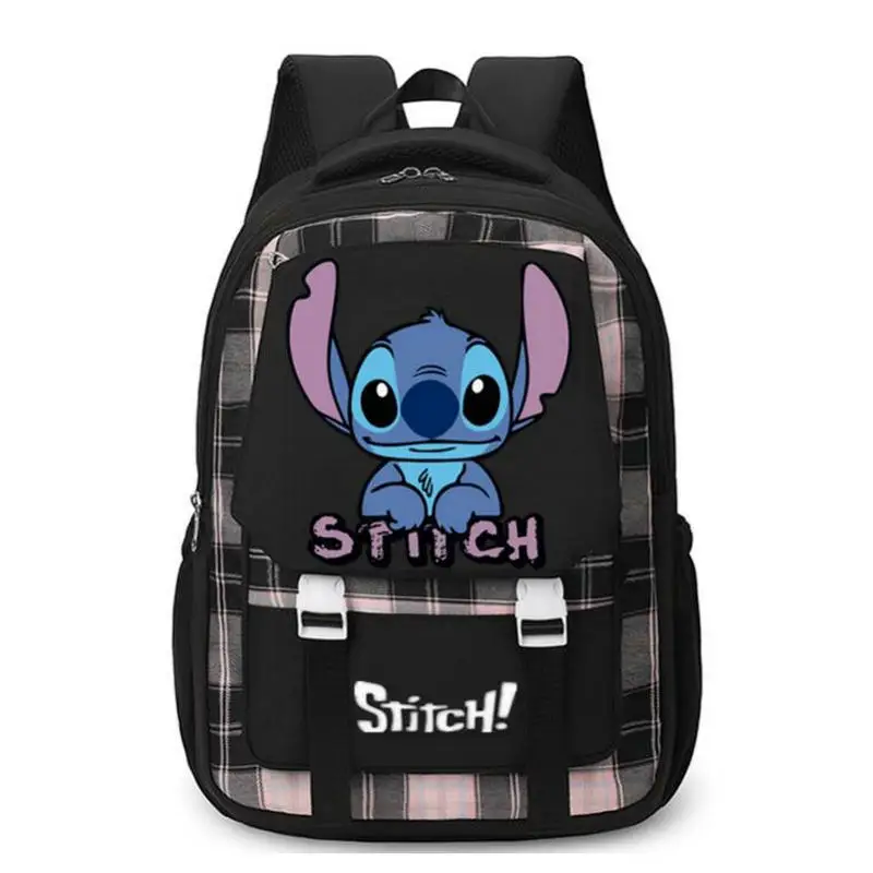 Lilo Stitch Backpack Cartoon Student Teenagers Bookbag Sport Rucksack for Boy Girl Bagpack Laptop Teens Travel School Knapsack