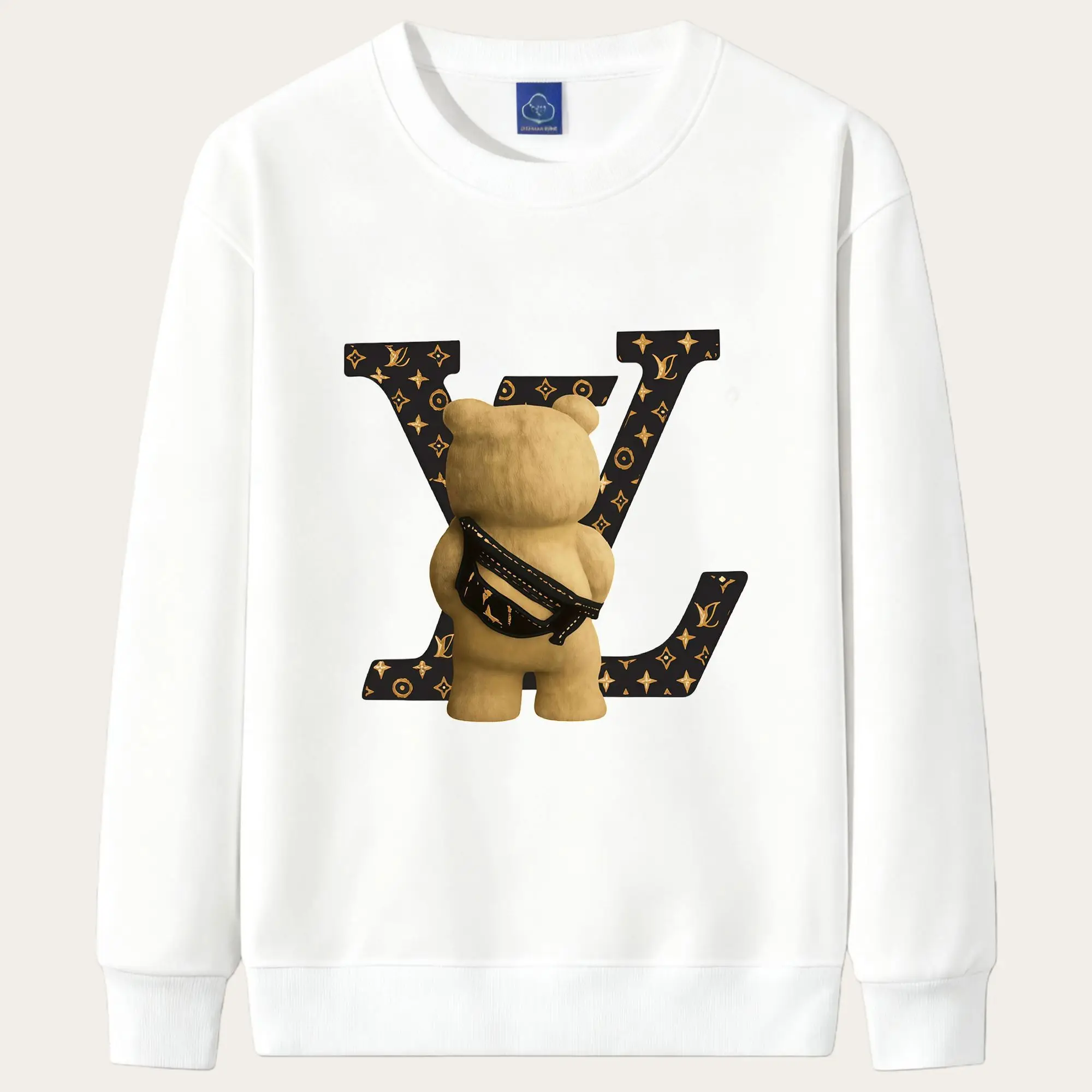 

The New Autumn and Winter Sweatshirt Features Oversized, Loose, Flowing and Laid-back Printed Patterns. It Is A Unisex Base