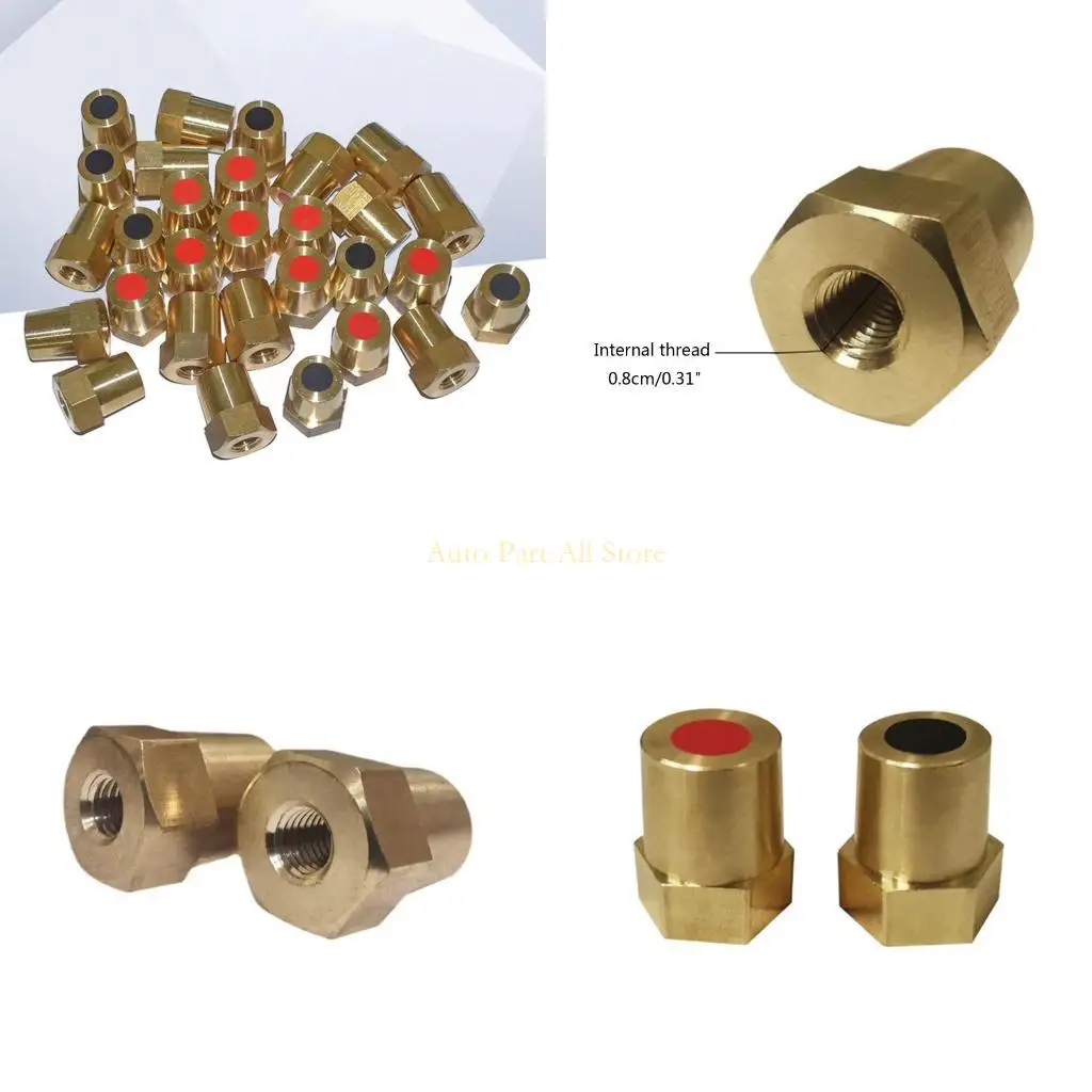 

J0MA 2PCS CAR Universal Battery Медной терминал разъем зажима Steed