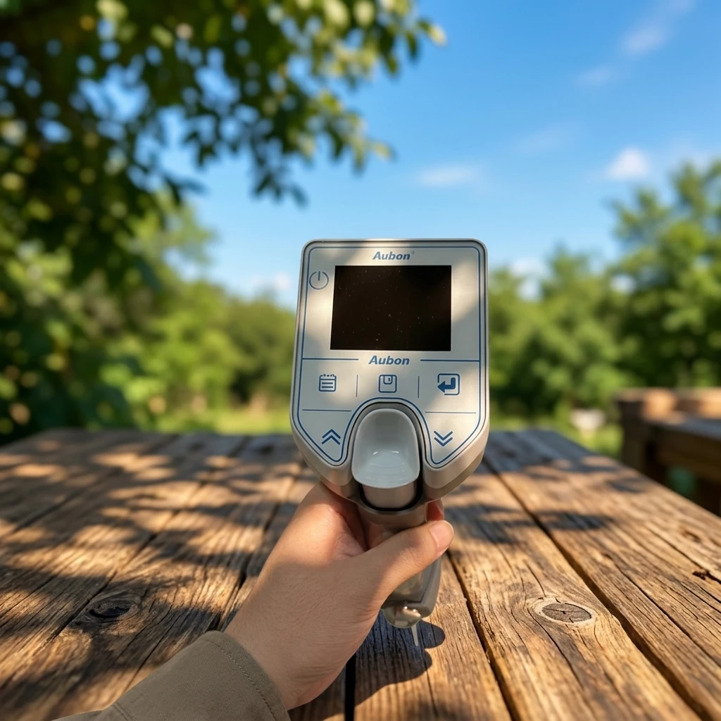 Aubon Portable Digital Density Meter DSM-G Liquid Densitometer Auto Correction Calibration 0.001 G/cm Accuracy for Density