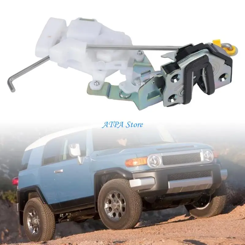 U13C Rear Tailgate Lock Assembly, Actuator Housing with Metal Locking Parts and Linkage Rod for Rear Door Maintenance and Repair 2