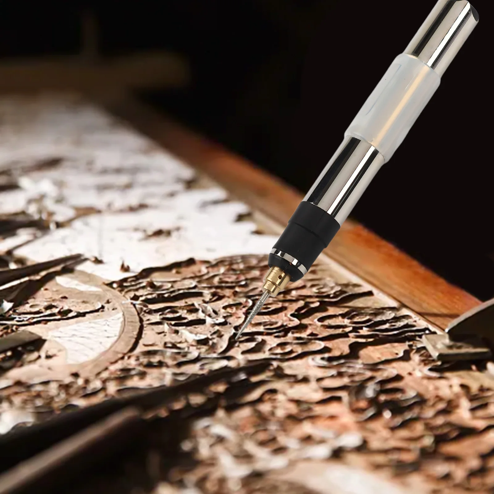 

Rechargeable Cordless Electric Engraving Pen with Adjustable Speed Control for Precision Carving and Polishing Tasks