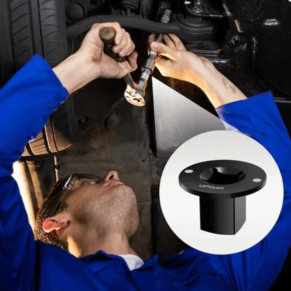 

4pcs 4PCS Set Low Profile Impact Socket Adapter Set Heavy Duty Heat Treated Drive Ratchet Adapter Set Low Profile Design