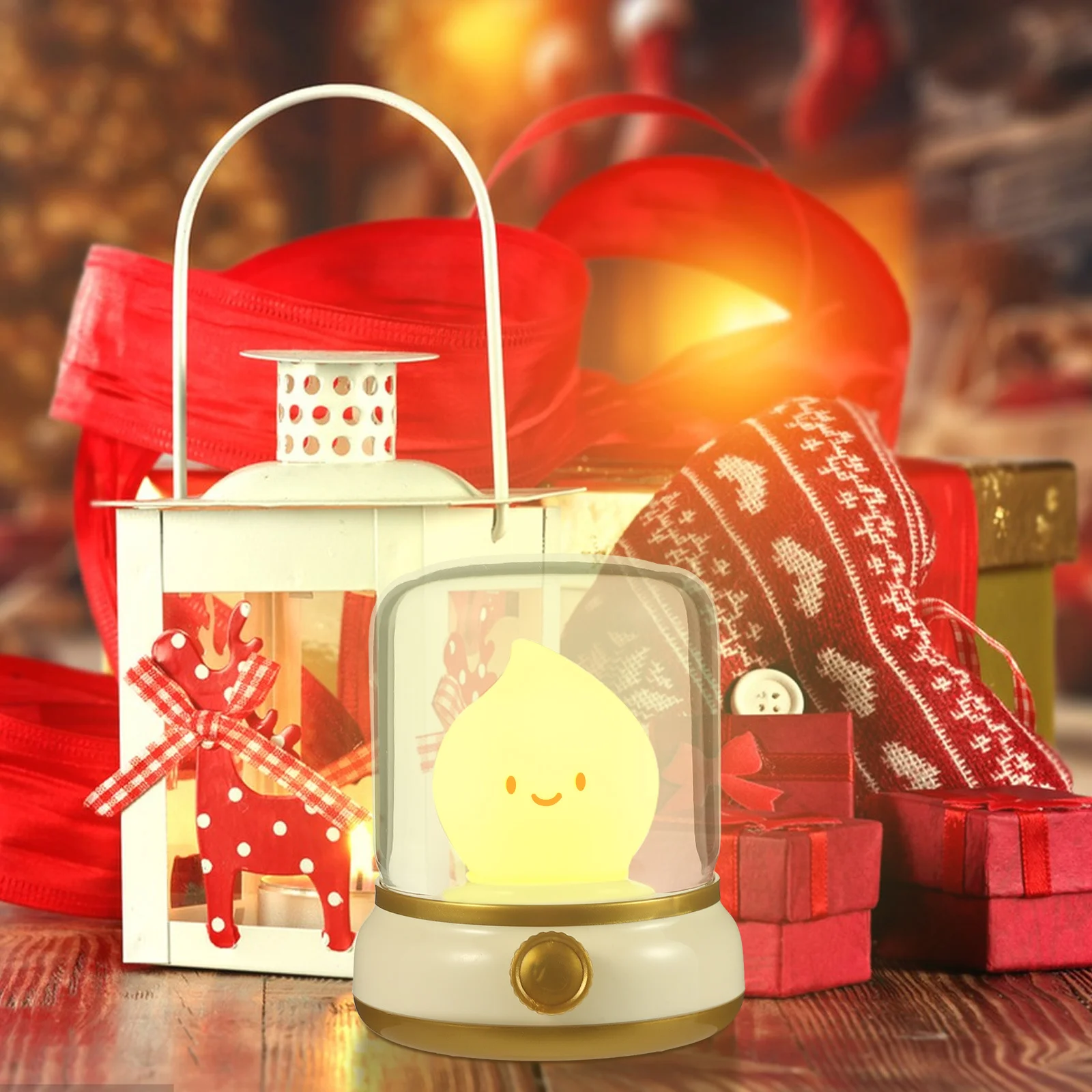 

Dimmable Ghost Night Light Rechargeable Portable Silicone Night Lamp for Bedroom Nursery Halloween Decoration Cute