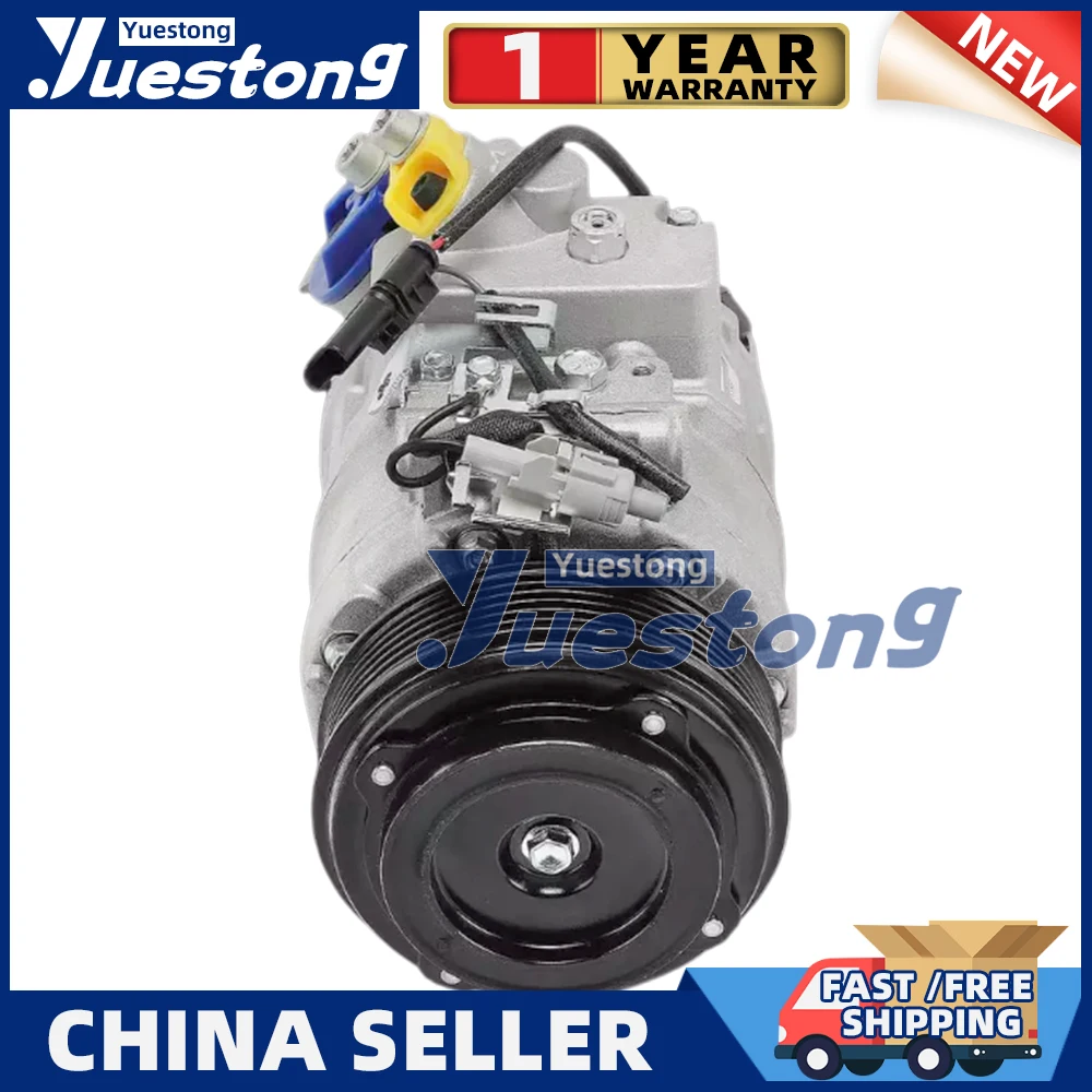 

CO11259C AC Compressor with 7SBU17C Style for BMW 128i E82 E88 2008-2013 L6 3.0L N52B30A 64526961621 64509180549 64529122618