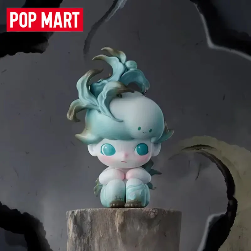 

POP MART DIMOO Stories in the Cup Series Blind Box Toys Kawaii Anime Action Figure Surprise Mystery Box Dolls Girls Gift