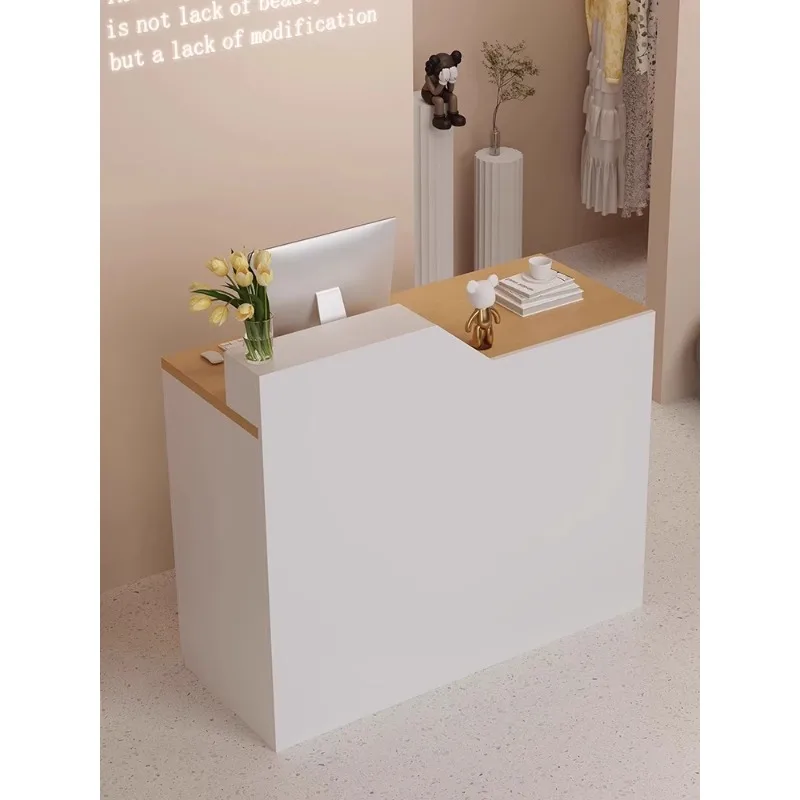 Checkout page Modern simple shop Small counter Clothing shop Barber shop Beauty salon Reception desk Bar table