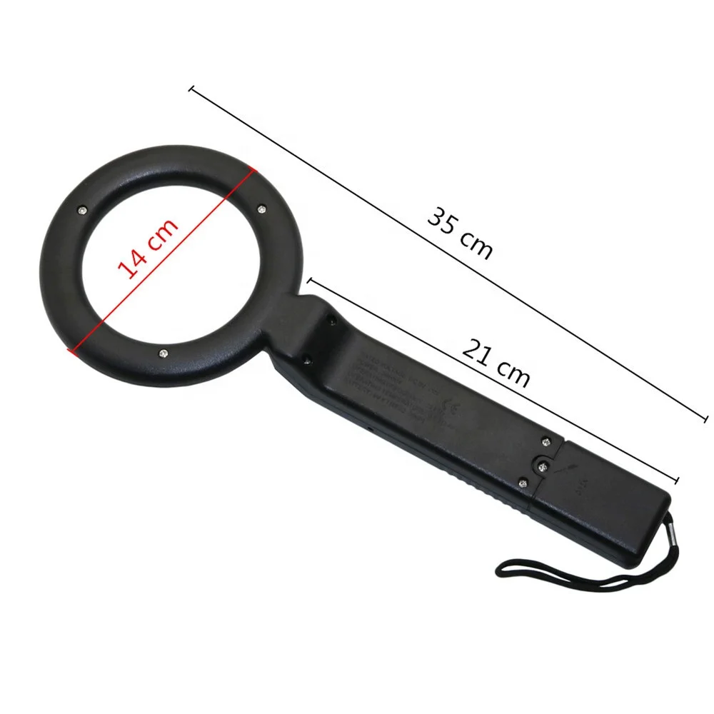 5 PCs Mini Type Cattle Cow Stomach Metal Detector MD-300 Round Handheld High Sensitivity Veterinary Scanner