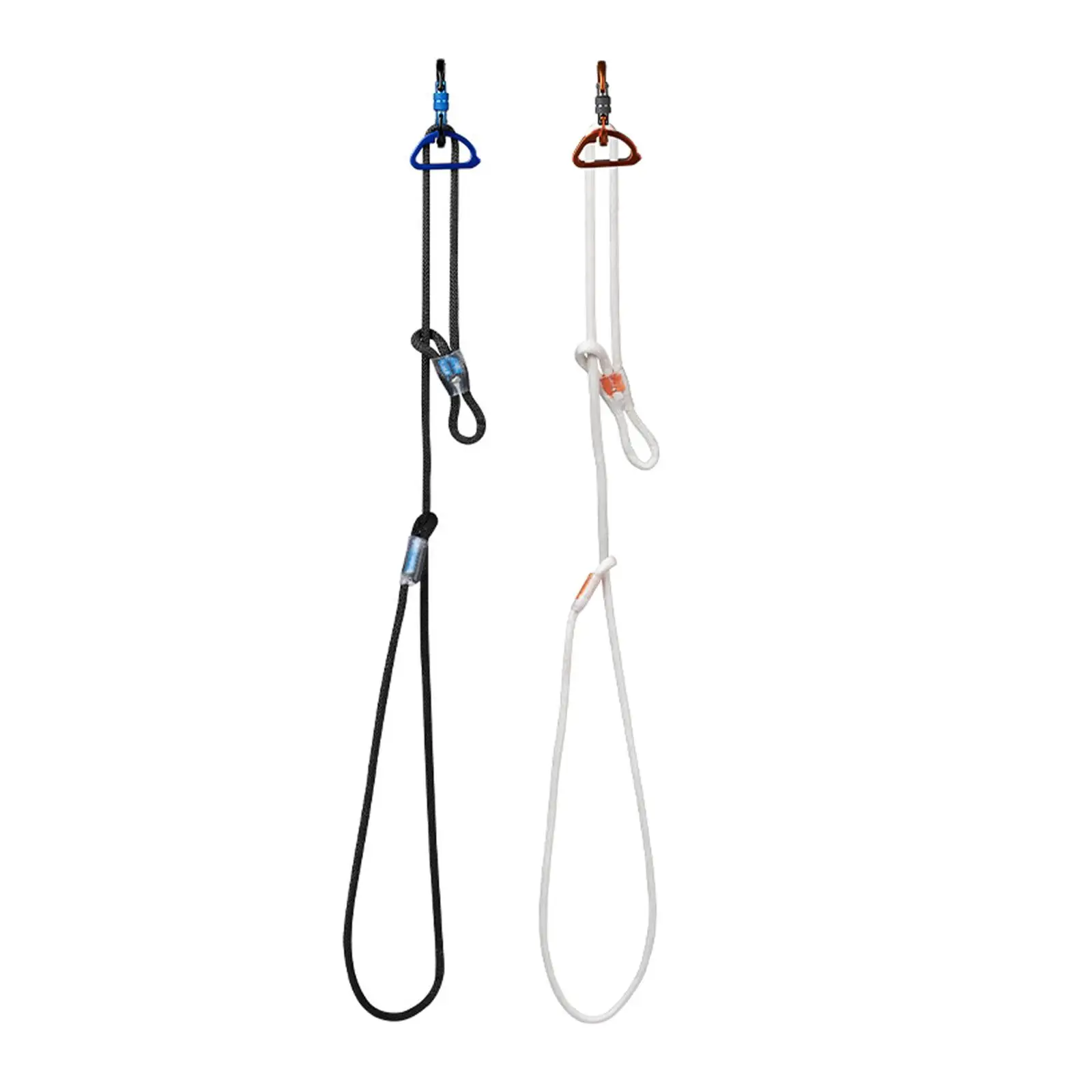 

Tool Lanyard Adjustable Loop End Wear Resistant Fall Protection Lanyard with Carabiner Attachment for Backpacking Accessory