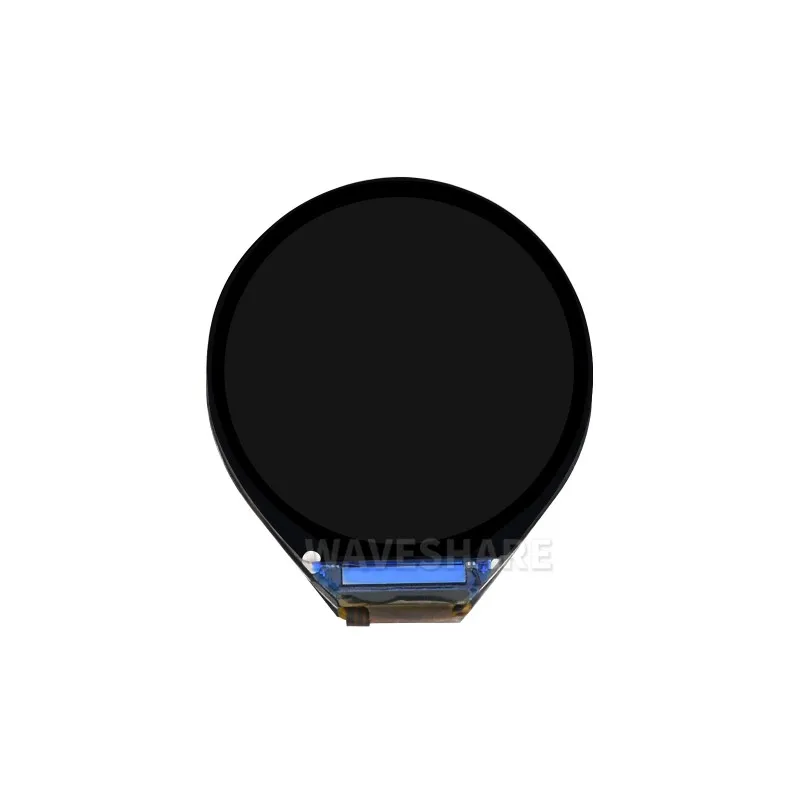 0.71inch Round LCD Display Module, 160×160 Resolution, SPI Interface, 65K colors