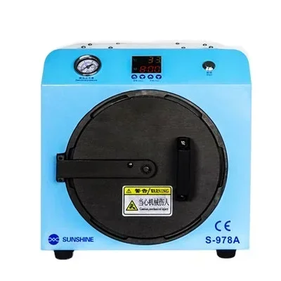 

Sunshine S-978A Bubble Remover Machine LCD Screen OCA Autoclave Debubbler For Mobile Phone Curved Refurbished Repair Tool