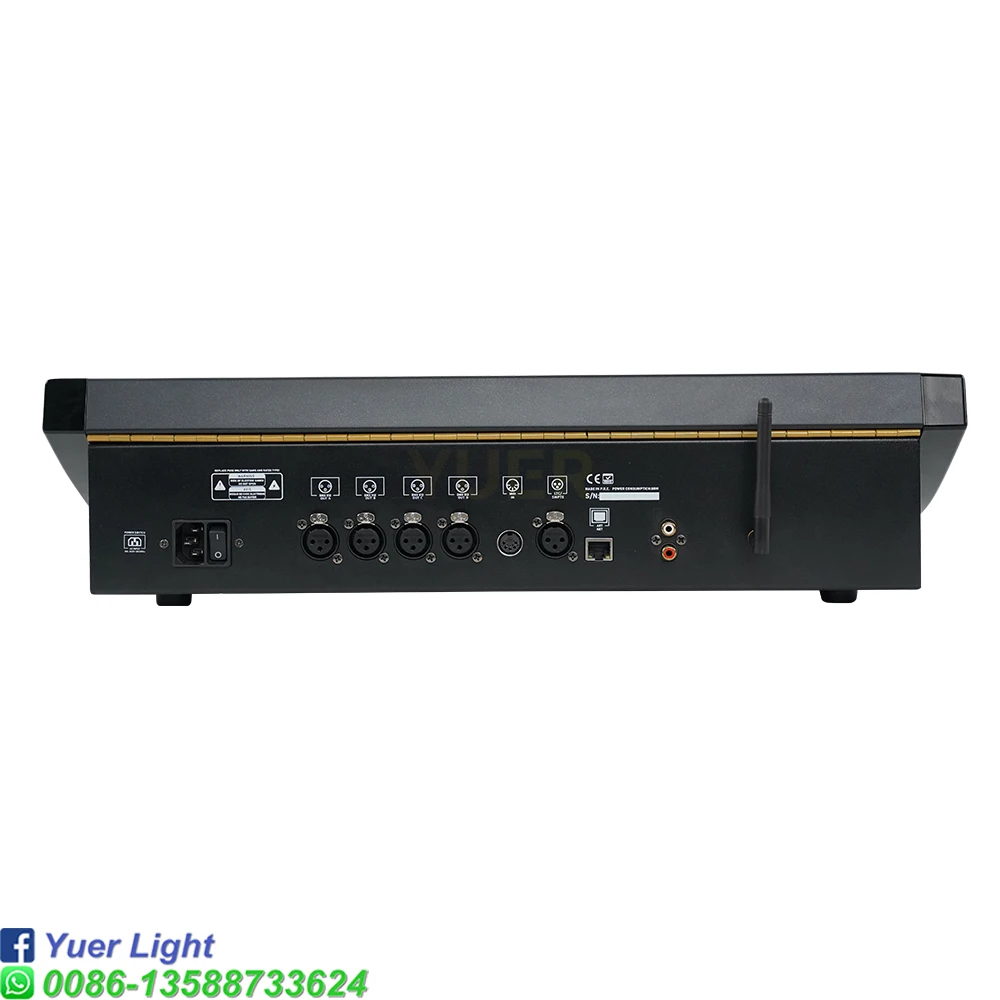 YUER F2 Lighting Control Console 2048 DMX Channels 4 Art-Net Ports 10.4