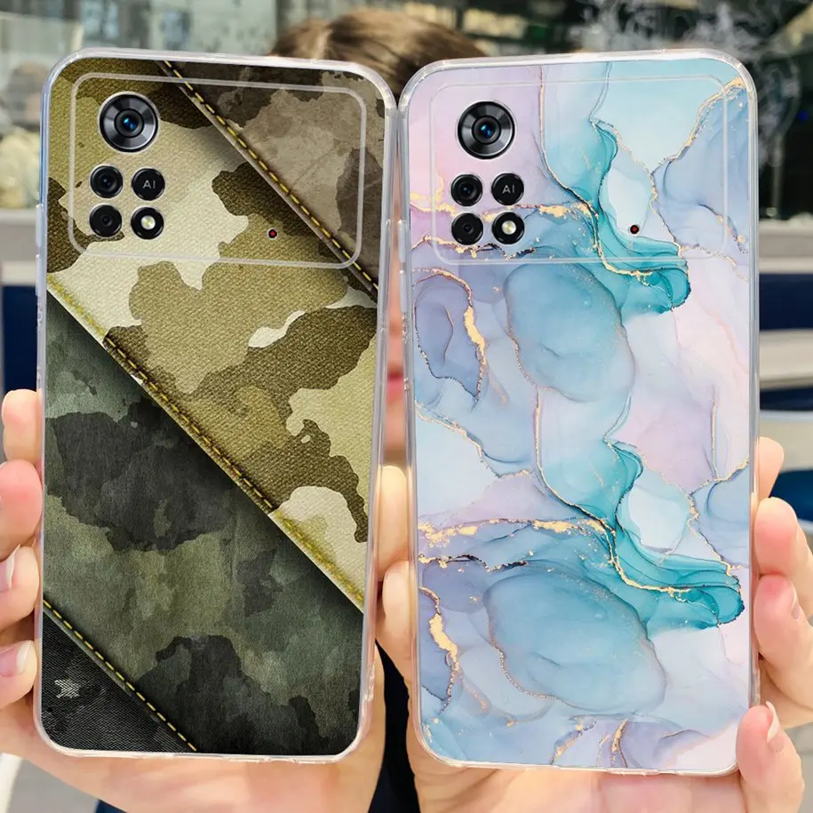 For Xiaomi Poco X4 Pro 5G Case Lovely Astronaut Silicone Capa Soft Phone Cover For Xiaomi Poco X4 GT Funda PocoX4 X 4 Pro Bumper