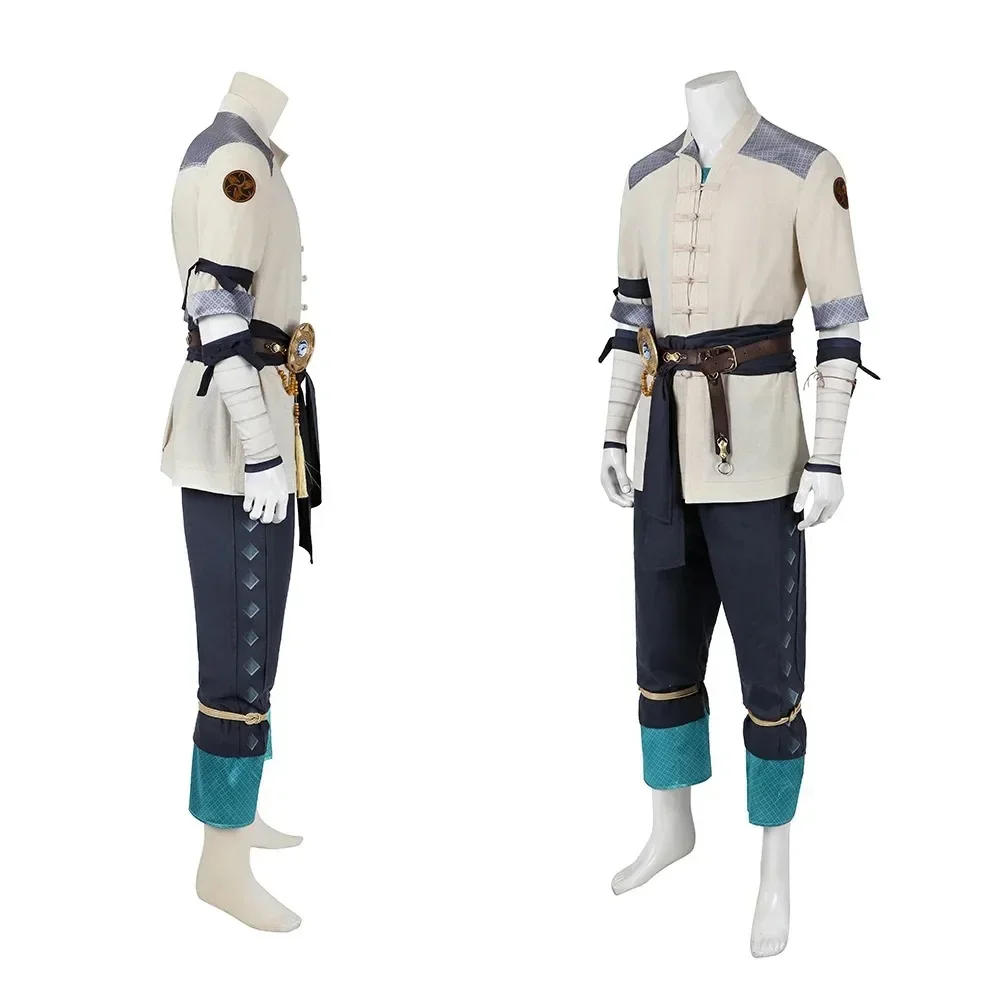 Déguisement Raiden Cosplay Costume pour homme, tenue Kombat, haut, pantalon, accessoires, ensemble complet, articles individuels vendus, taille personnalisée