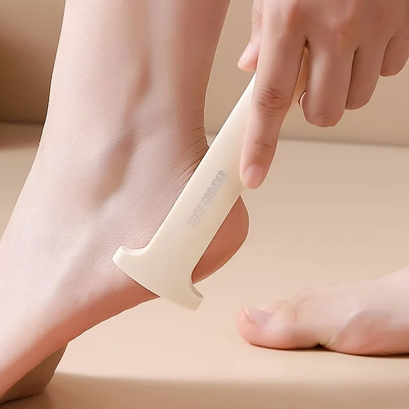 

Портативная пластиковая пилка-терка для педикюра, удаления огрубевшей кожи и мозолей на пятках