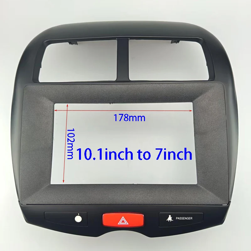 

(7/9/10.1inch)Car Android Radio Stereo Player Frame Fascia For Mitsubishi ASX Outlander Sport RVR 2010-2018 Panel