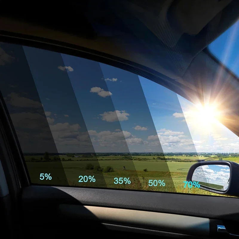 Automotive anti peeping film ，Car glass stickers, UV protection, heat isolation, explosion-proof privacy window film