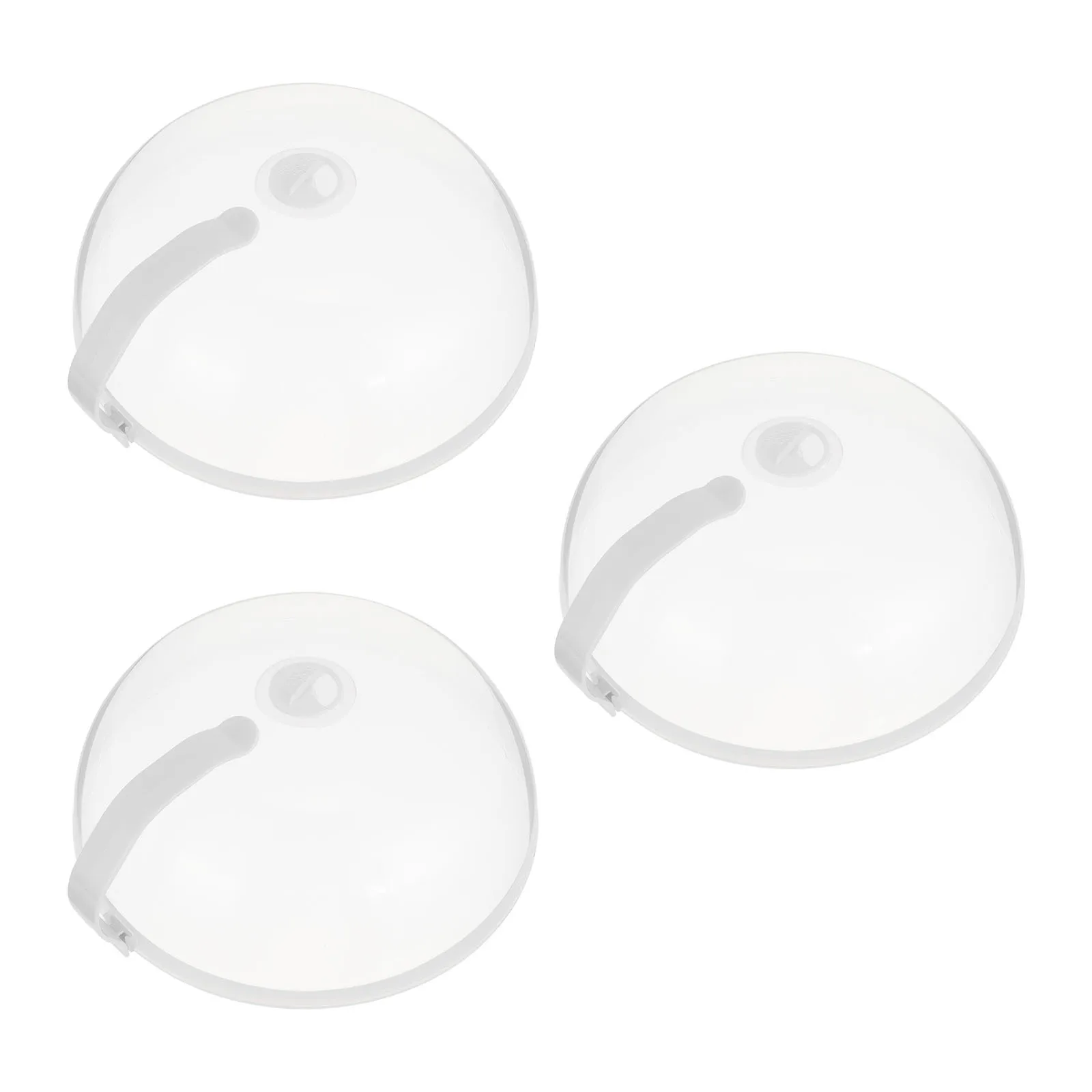 3 قطعة أغطية الطعام شفافة Oilproof الغبار واقية فرن الميكروويف غطاء التدفئة حفظ الطازجة أداة المطبخ العملية للأغذية #6